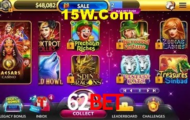 Provedores de Jogos 62bet